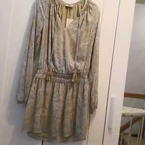 Ramy Brook Paisly Brin Blouson Dress